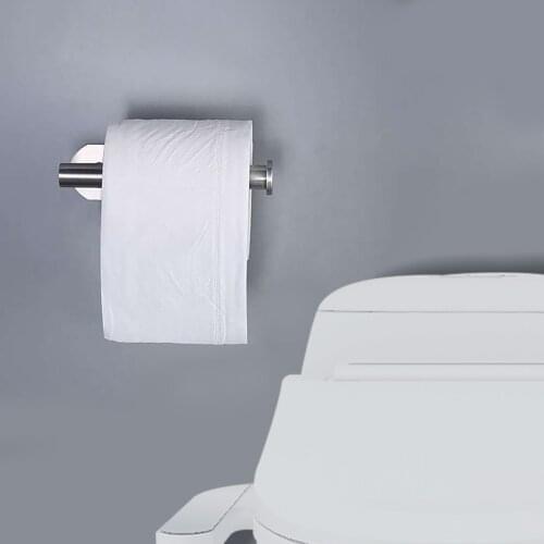 Toilet Paper Hook Holder Wall Mount Stainless Bathroom Roll Tissue Rack Lavatory Rust Proof Toilet Tissue Hanging Storage Hook