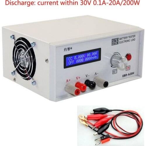 EBD-A20H Electronic Load Battery Capacity Power Supply Charging Head Tester Discharging Equipment Discharge Meter Instrument