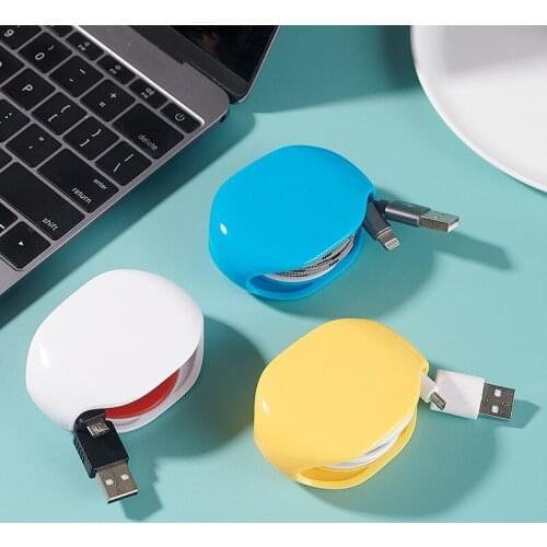 Earphone Protective Box Cable Organizer Cable Protector Phone Cord Protector Automatic Shrink Data Cable Storage Box