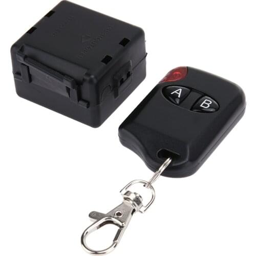 12V Relay Wireless Remote Control Lamp Two Key LED Switch Transceiver
