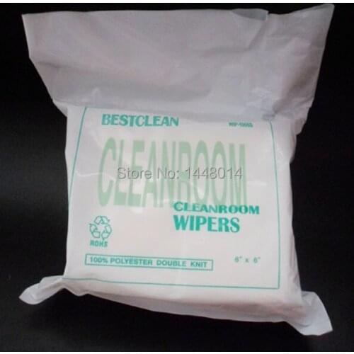300pcs for sale 6X6'' cleaning cloth for Print head PCB boards phone screen cleanroom wipers napkin in stock