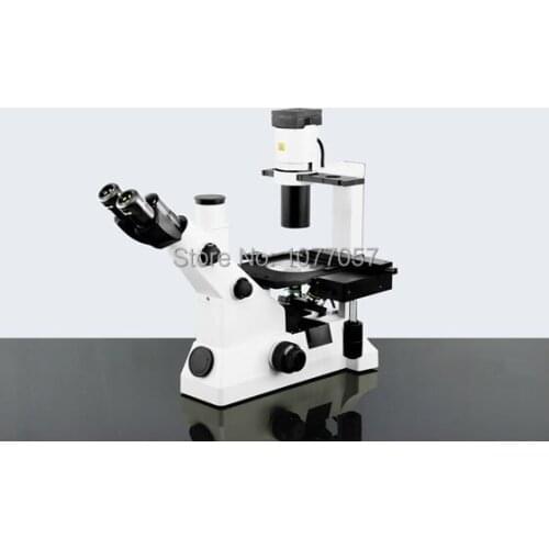 CE ISO Advanced Inverted Phase contrast microscope 400X withTop quality for lab , researching , Hospital Using