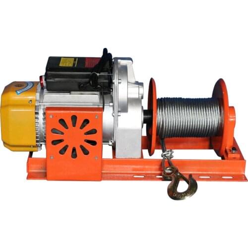 Electric Winch 220V/380V 3KW Building Renovation Winch Crane Trailer Winch Hoist 500KG 30M/60M