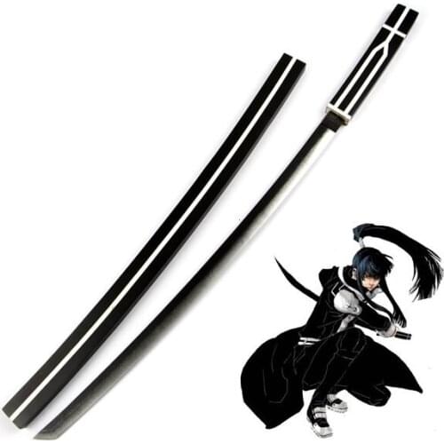 Katana Wooden Sword Anime D.Gray Man Mugens Yu Kanda Sword Cosplay Props Decorative Swords