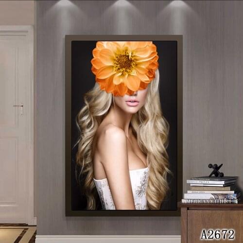 Canvas Art Picture Print Painting Sexy Nude Girl Oil Painting on Canvas Wall Art Picture Painting for Home Decor Canvas Painting