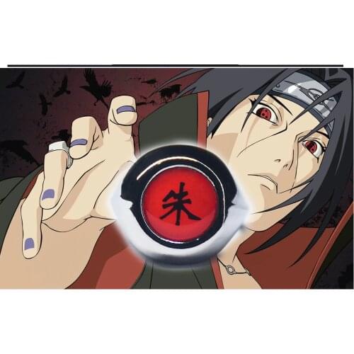 Anime Cosplay Ring Akatsuki Itachi Pain Orojimaru Ring Finger Adult Ninja Props Accessories Cool Stuff Gift