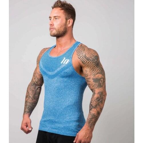 2019 Summer fashion brand bodybuilding tank top tank top muscle mens sleeveless vest