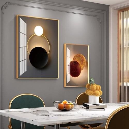 New Chinese Art Painting Crystal Porcelain Painting Rectangle Metal Picture Frame Restaurant Private Room Background Wall Hangi