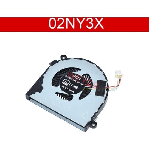Original Laptop CPU DC5V 0.5A Cooling Fan 02NY3X DFS1503057L0T For Dell Latitude 3380 Series