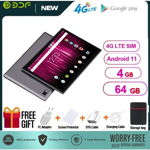 New Arrivals 10.8 Inch Deca Core 4G Phone Call 4GB/64GB Android 8.0 Tablet PC 2560*1600 IPS Dual SIM Card GPS WiFi Bluetooth Tab