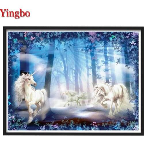 Psychedelic Forest Unicorn 5D diy Diamond Painting,full,square,round diamond embroidery mosaic Puzzle diamond stitch home Decor
