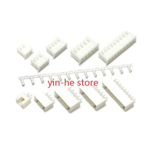 XH2.54 MM socket connector plug + straight needle socket, terminal 2 p/p 3/4/6/8/20