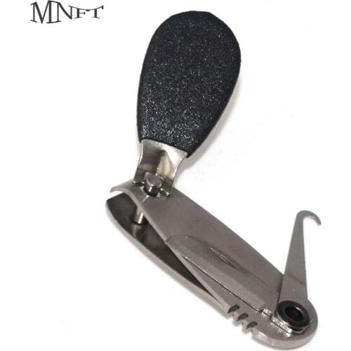 MNFT 1Pcs Fishing Line Cutter Eye Hook Cleaner Sharpner 3-in-1 Stainless Steel Fishing Accessory Tool