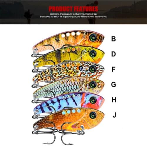 3D Eyes 11g/5.4cm Wobbler Bionic Bait Artificial Metal Iron Sheets Plastic Hard Bait With Treble Hook Topwater Fishing Lure