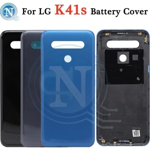 For LG K41S Back housing Battery Cover Rear Door Case For LG Lmk410emw LM-K410HK LM-K410HM battery door For LG K41S door