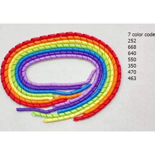 100pcs Curly grosgrain ribbon streamer korker headwear Hair Accessories ornament fit DIY Hair Bows clip bobbles corker PD021