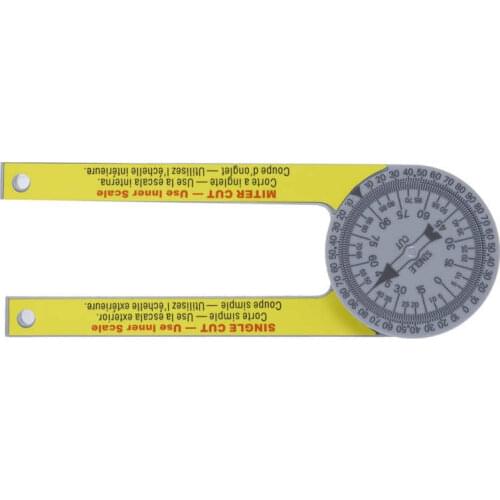 ABS Measuring Angle Miter Saw Protractor Portable Calibration 3 Dimensional Goniometer Angle Finder Tools