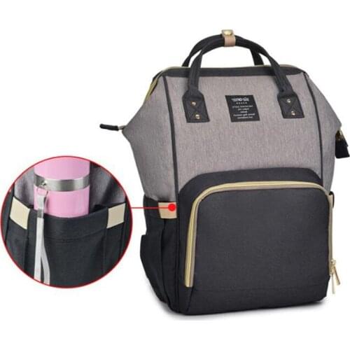 Drop shipping 2018 Large Size Diaper Bag Mummy Maternity Nappy Nursing Bag For Baby Care Travel Backpack Stroller Hanging Bag