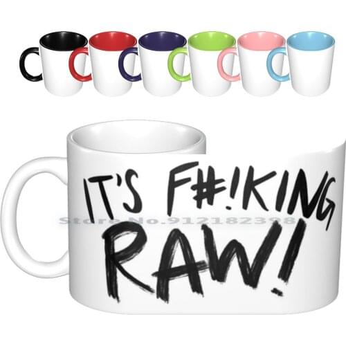 It’s F#!king Raw! Gordon Ramsay Ceramic Mugs Coffee Cups Milk Tea Mug Gordon Ramsay Gordon Ramsay Gordon Meme Chef Food Funny