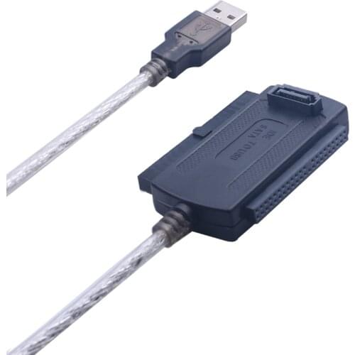 Hot sell 3in1 USB 2.0 IDE SATA 5.25 S-ATA 2.5 3.5 Inch Hard Drive Disk HDD Adapter Cable for PC Laptop Converter