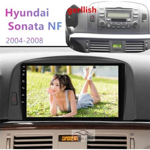 Gerllish Android multimedia for Hyundai SONATA NF 2004-2008 car dvd radio stereo gps navigation no 2din 2 din dvd