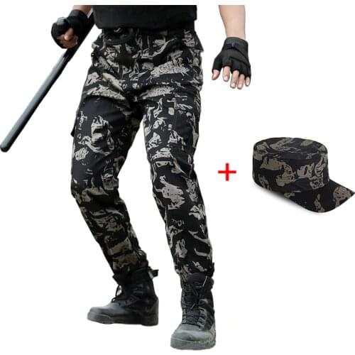 蒙豹 Men's Military Trousers