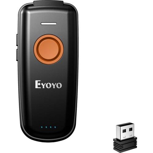 Eyoyo 1D Mini Bluetooth Barcode Scanner Wireless,Portable Bar Codes Reader for Windows, Mac Computer, Android, iOS Smart Phone