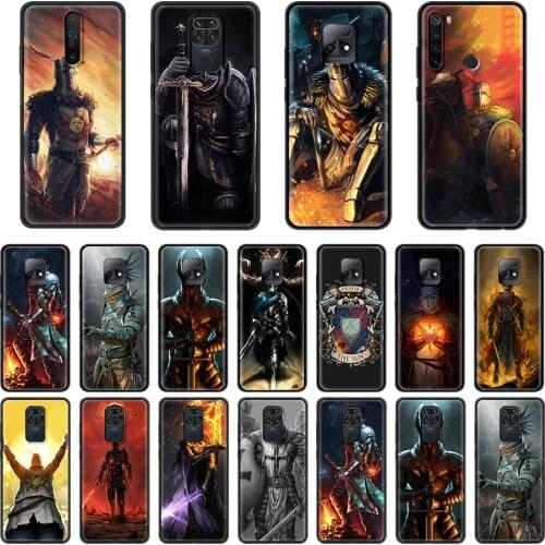 Soft Case for Xiaomi Redmi Note 9S 8 8T 9 Pro 6 7 8 Pro 6A 7A 8A 9A 9C Silicon TPU Phone Cases Cover game The Sun Dark Souls