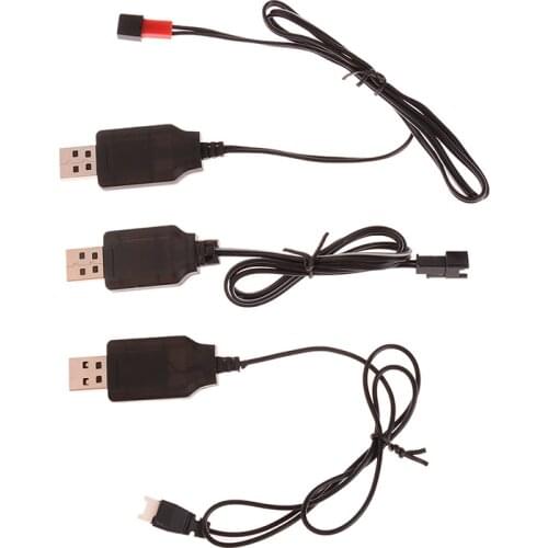 New 3.7V Battery Usb Charger Sm-2p Jst Xh2.45 X5 For Rc Helicopter Quadcopter Toy