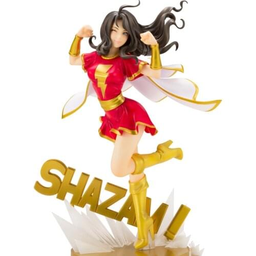 NEW 22cm Comic Girl Shazam Wonder Mary Scene 1/7 Model Boxed Figure In Stock