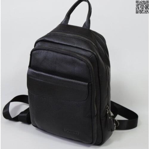 Backpack genuine leather, posses store, sb71-11