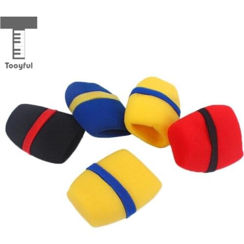 Tooyful 5pcs Microphone Sponge Cover Windscreen Protective Shield Windscreen Cap
