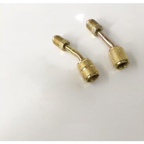 1PC Refrigeration Tool Convert Adapter Metric Dg4 Inch System 1/4 Air Conditioning Pipe Connector Copper Safety Valve Household