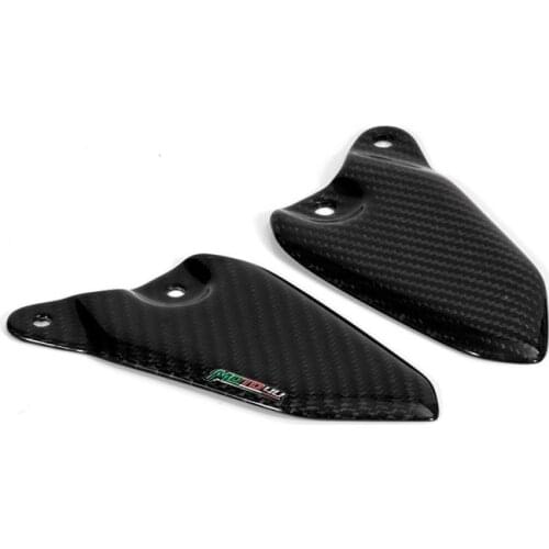 100% Carbon Fiber Motorcycke Heel Plates (Replacement) For Kawasaki Z900 RS 2018 2019