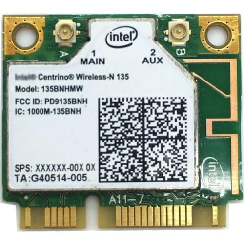Wireless Adapter Card for Intel Centrino Wireless-N 135 135BNHMW N135 WiFi Card+Bluetooth 4.0