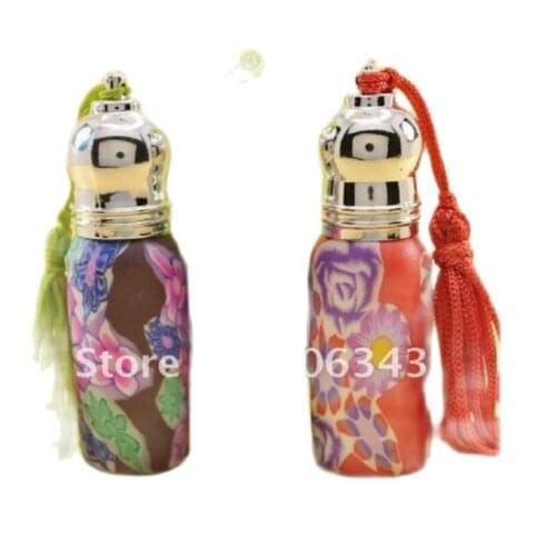 6ML polymer clay roll on ball bottle for eye cream,perfume,essentical oil