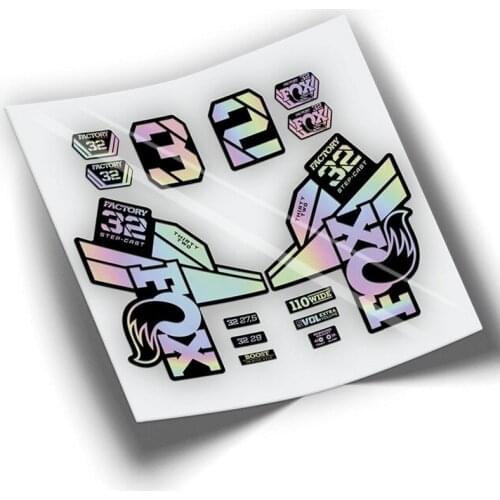 FOX 32 FACTORY SC 2021 various colors bicycle fork stickers