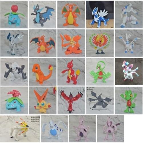 New 10PCS Me Ivy Syl Vic Zek Tre Pal Res Gro Dia Delp Dra 5-9CM PVC Figure Toy
