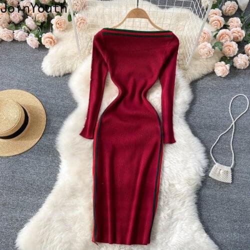 Модные обтягивающие платья JoinYouth China At AliExpress