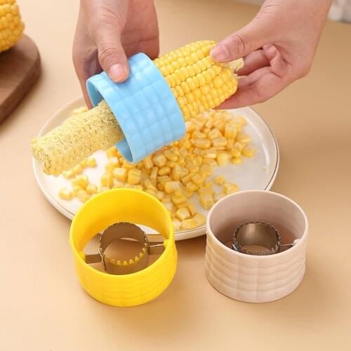 Corn sheller plough corn separator household creative practical kitchen supplies small tools corn thresher gadgets 2020