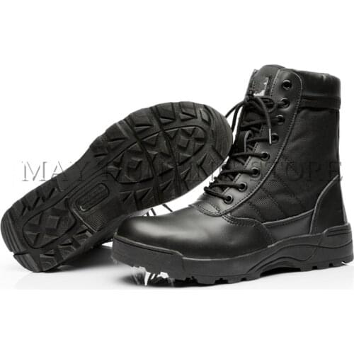 Mens Hiking Shoes Durable Tactical Travel Winter Waterproof Force Desert Boots Military Outdoor Trekking Women Shoes Army Boots