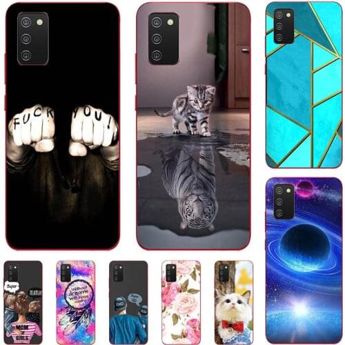 New Silicone Phone Case For Samsung Galaxy A02S A025 Galaxy A02 A022 SM-A025M 6.5" Case Cartoon Soft TPU Back Cover