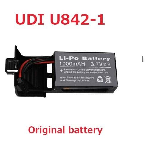Original battery 7.4V 1000mah Battery UDI U842 U842-1 Battery / UDI U818S Battery RC Quadcopter drone U818S-06
