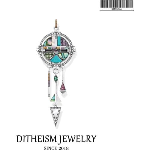 Pendant Dreamcatcher Sun Symbol 925 Sterling Silver fit Necklace 2021 New Fashion Jewelry Accessorie Vintage Gift For Woman Men