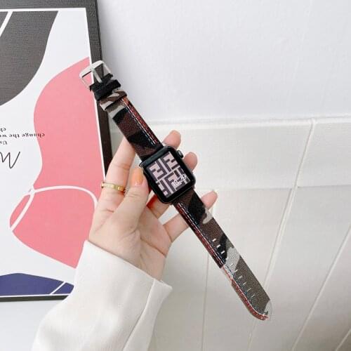 New Canvas Loop Band for Iwatch 40mm 44mm Sports Strap Stainless Steel Buckle Watchband for Apple Watch 42mm 38mm SE 6 5 4 3 2 1