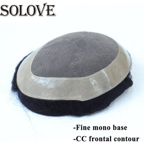 SOLOVE Wigs For Men
