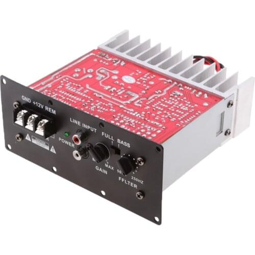 Universal 12V Car Audio Amplifier Subwoofer Module Gain Filter Switch