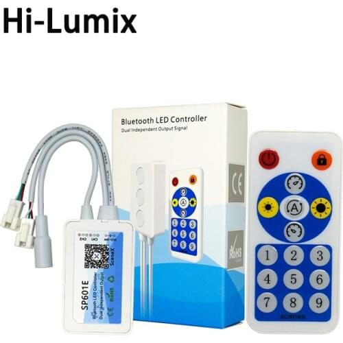 WS2811 2812 5-24V Full-color Symphony Programmable Pixel Light Bar Control Bluetooth Music APP Control Marquee Water Light Bar