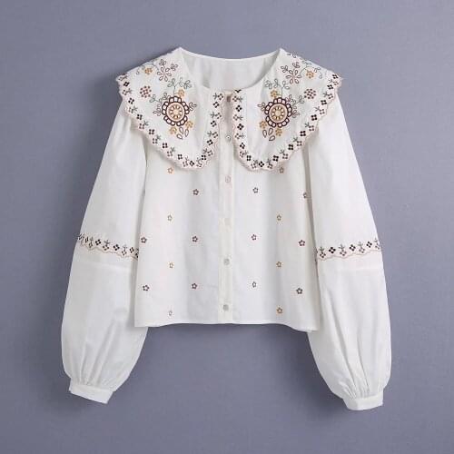 Блузки с вышивкой Xikom China At AliExpress