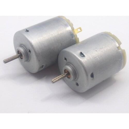 2pcs 365 DC micro motor high speed 12V toy car motor hair dryer fan motor